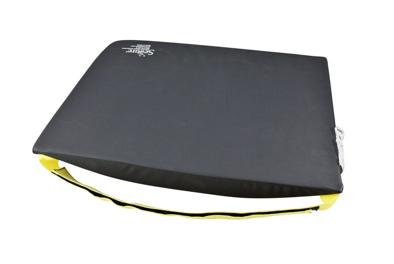 Secure Safety Solutions Secure Wheelchair Solid Seat Insert with Safety Straps - Sling Seat Rigidizer, Solid Firm Support Base Foundation Board Foam or Gel Cushion, Non-Slip, Water Resistant, Eliminates Hammocking & Sagging - Image 3